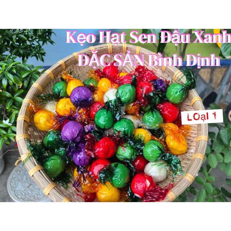 1KG_Kẹo Hạt Sen_ĐẶC SẢN Bình Định