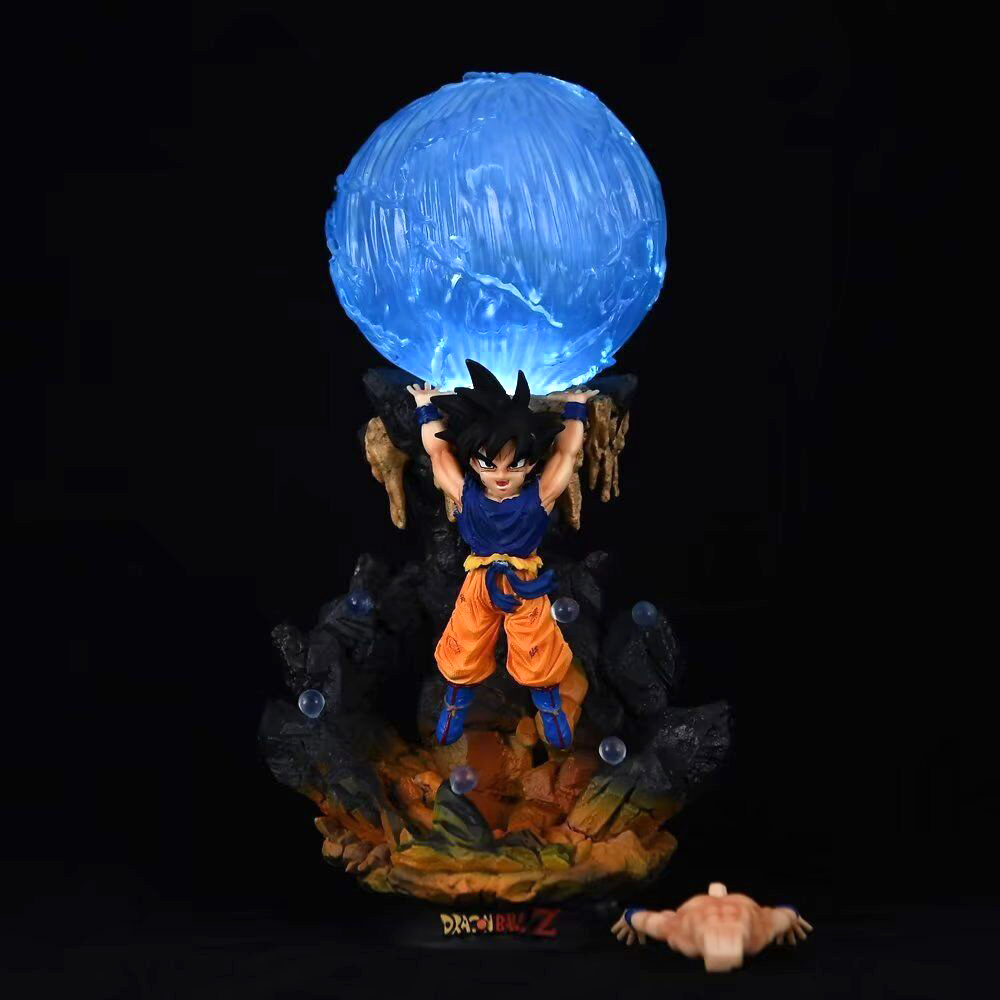 Mô Hình Dragon Ball 7 Viên Ngọc Rồng Figure Vegeta Tự Huỷ Cao 27cm Bản Cao Cấp - Shin Case