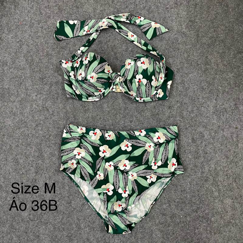 Bikini Hai Mảnh Nâng Ngực Sẵn Mút Ngực Hàng Xuất