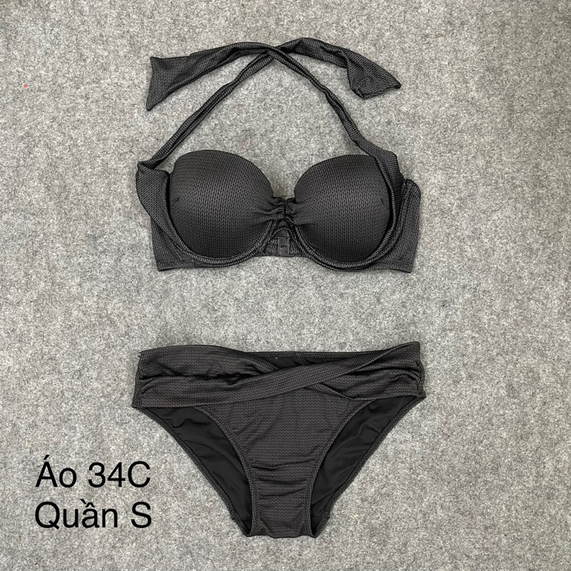 Bikini Hai Mảnh Nâng Ngực Sẵn Mút Ngực Hàng Xuất
