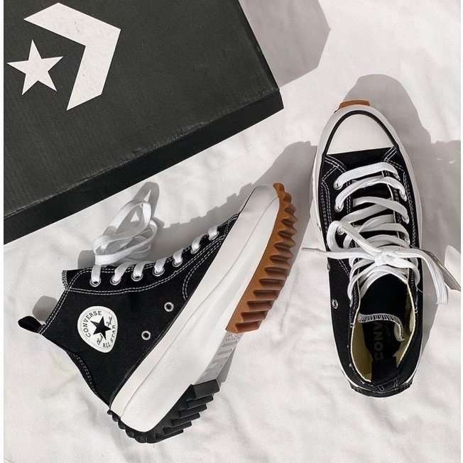 Giày Converse Run Star Hike Black High Top 166800C