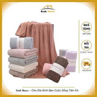 Khăn tắm lông cừu hàn quốc cao cấp 70x140 cm chất bông siêu mềm mịn thấm nước cực nhanh dùng cho khách sạn bé sơ sinh