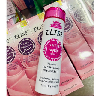 Kem Body ngọc trai dưỡng trắng da toàn thân Elise 150ML Chính hãng