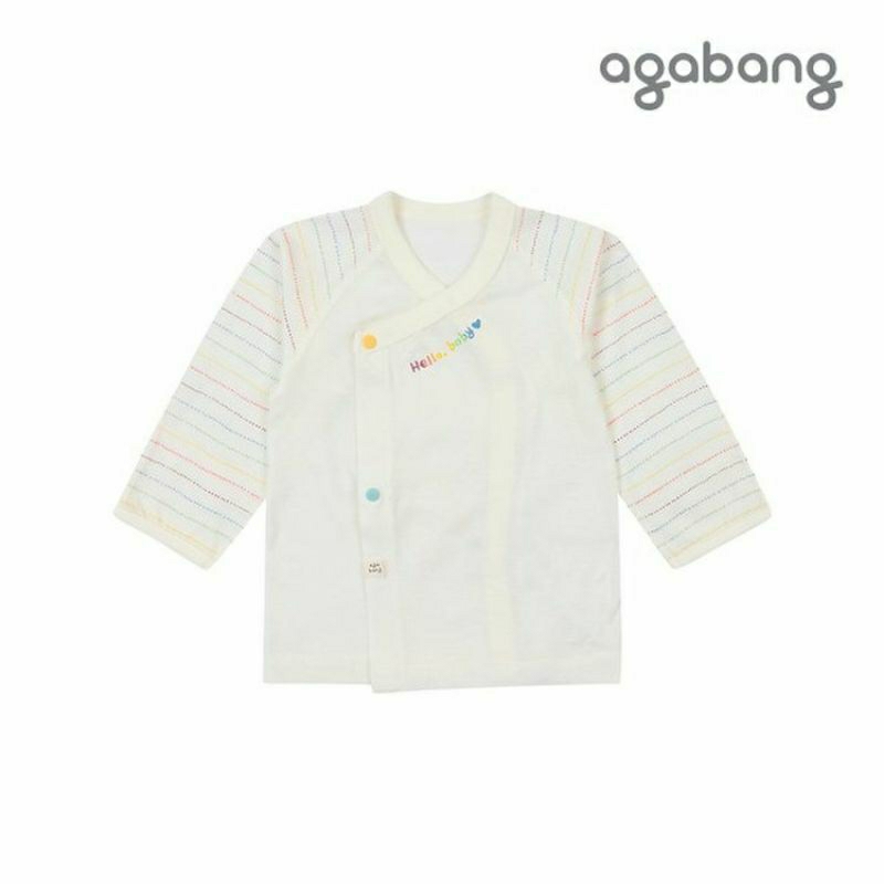 Áo sơ sinh newborn shirt Agabang VN xuất Hàn