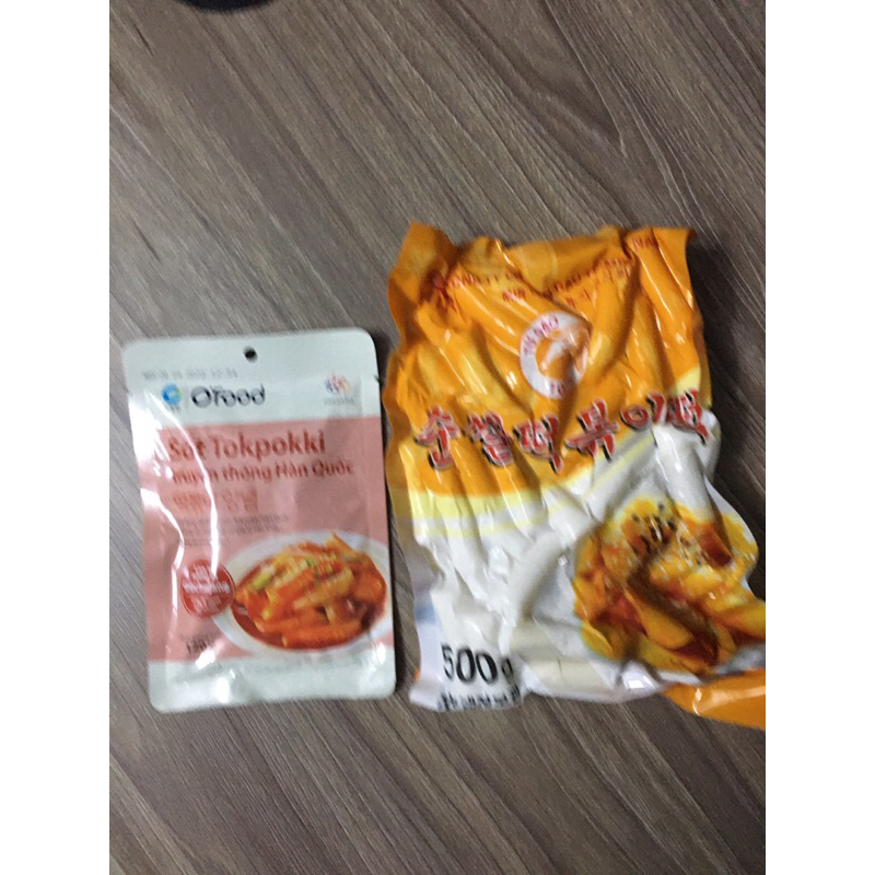 Combo bánh gạo hoàn chỉnh 500g bánh kèm sốt pha sẵn ofood