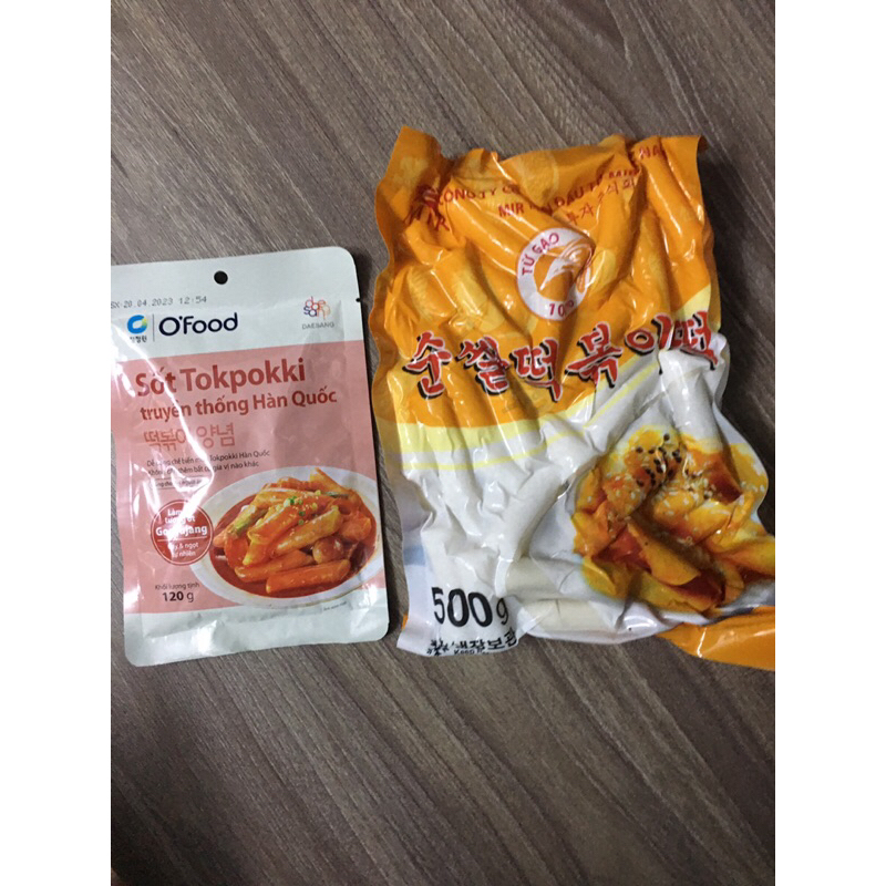 Combo bánh gạo hoàn chỉnh 500g bánh kèm sốt pha sẵn ofood