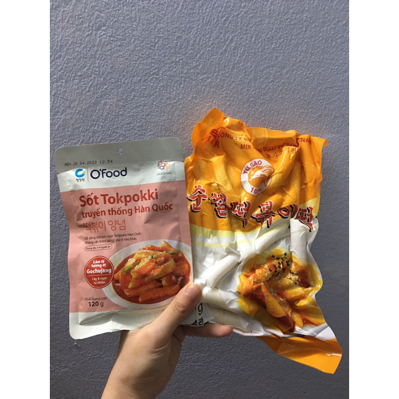 Combo bánh gạo hoàn chỉnh 500g bánh kèm sốt pha sẵn ofood