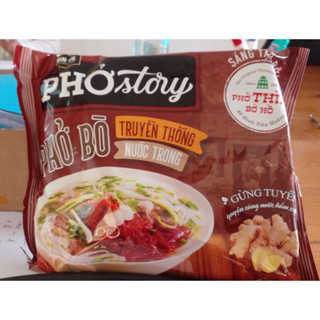 Phở story Chinsu phở Thìn vị bò gói 72gr