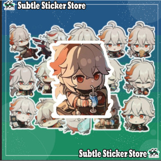 - Set 10/15 cái Sticker Kazuha game Genshin Impact hình dán chibi trang trí vali, laptop siêu đẹp