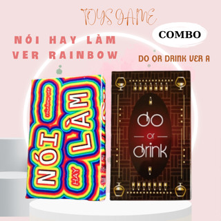  COMBO DO OR DRINK + NÓI HAY LÀM RAINBOW 
