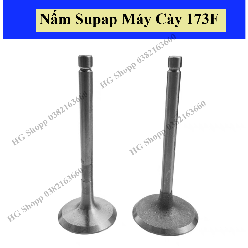 Bộ đôi nấm máy cày 173F su páp máy 173 F Nấm Xu Páp máy cày mini 173F