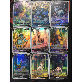 Thẻ Custom Pokemon set Eevee evolution