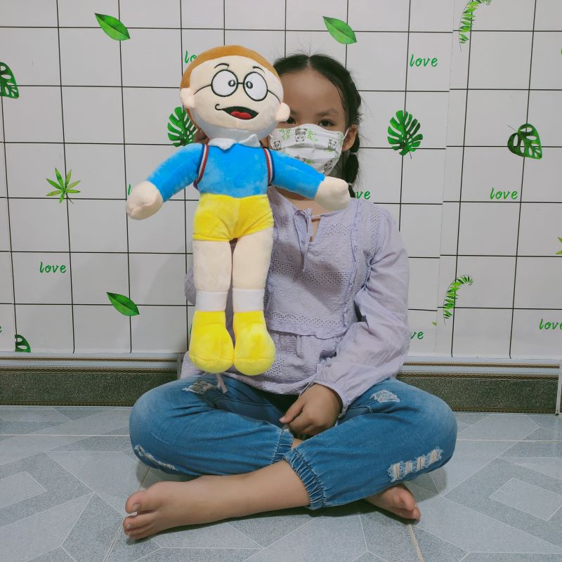 GẤU BÔNG NOBITA THÚ NHỒI BÔNG NOBITA 40CM