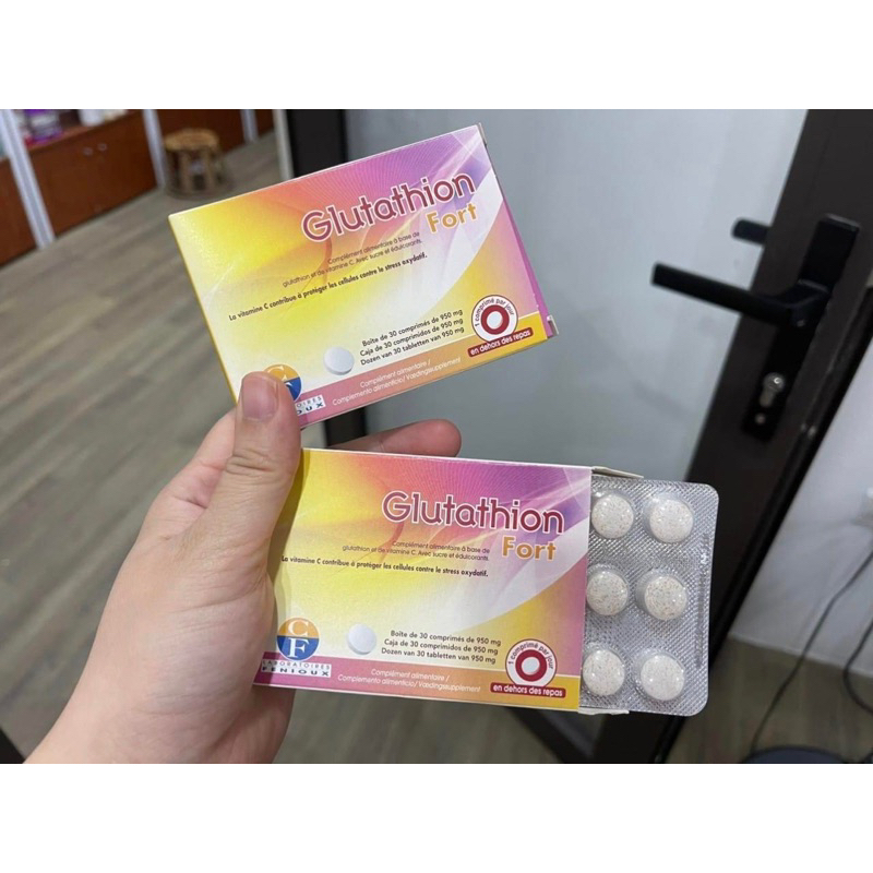 Viên Ngậm Trắng Da GLUTATHION 30V