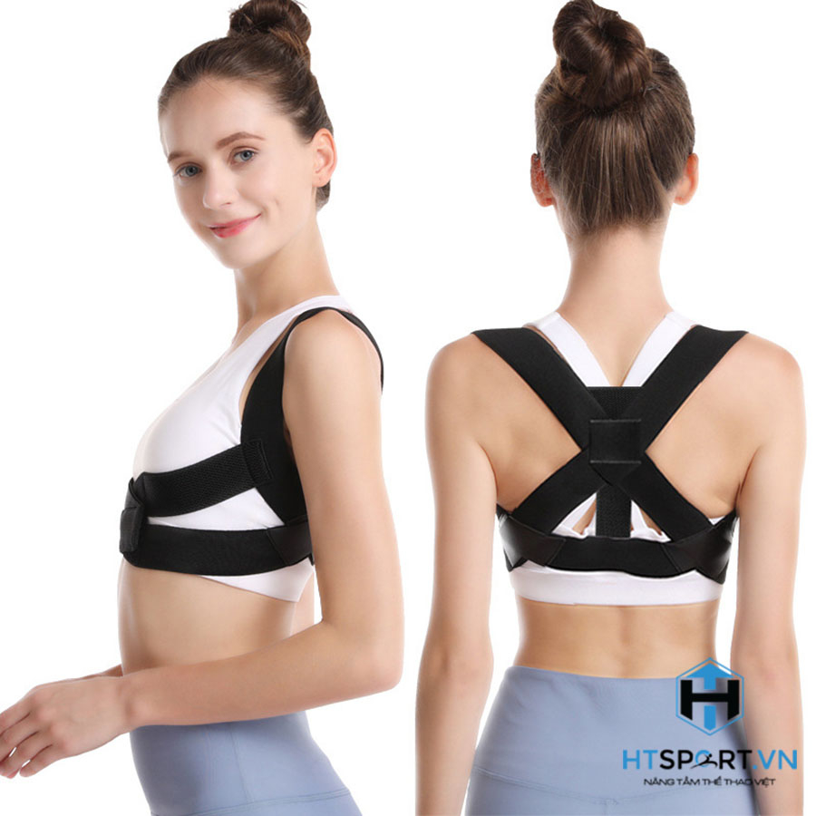 Đai Nâng Đỡ Bảo Vệ Vòng 1,Đai Vai Tránh Gù Lưng, Điều Chỉnh Tư Thế Đứng, Định Hình Ngực Khi Nhảy Dây Tập Gym Yoga