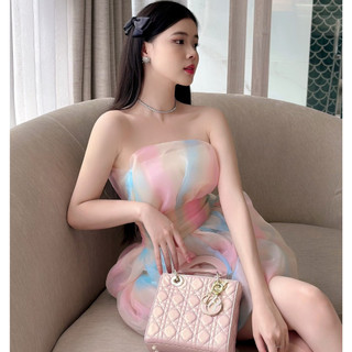 Đầm Thiết Kế MAY K7 Chất Liệu Voan Cao Cấp Nhật Khẩu - Đầm Dự Tiệc Sang Trọng Chuẩn MAY