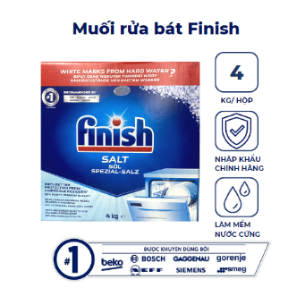 Muối rửa chén bát Finish 4 kg