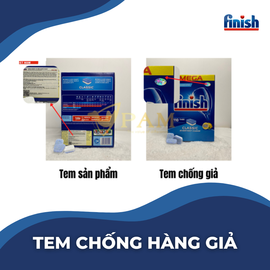 Muối rửa chén bát Finish 4 kg