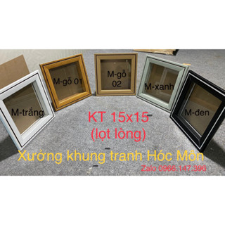 Khung hộp 3D trang trí mẫu có viền sâu 3cm