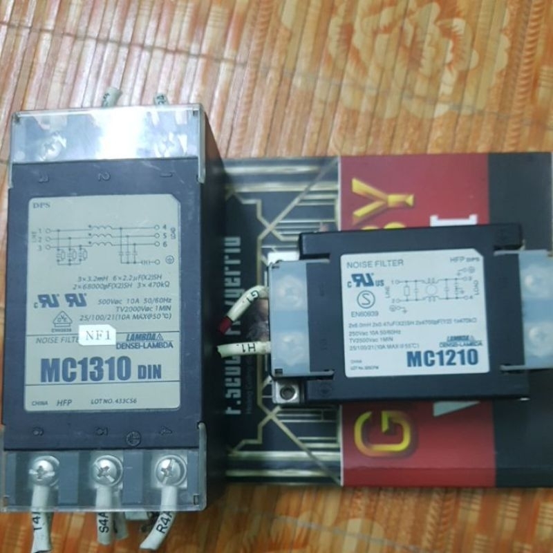 Lọc nhiễu Noise Filter, Lambda MC1310DIN, MC1306, MC1210
