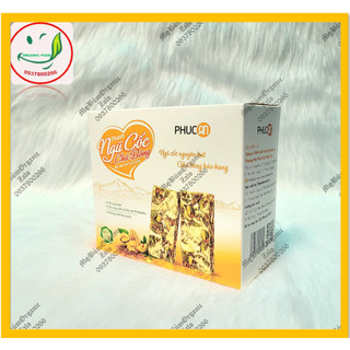 Thanh Cơm Lứt Ngũ Cốc Chà Bông Phúc An 110gr - Thanh hạt dinh dưỡng,Giảm cân, Ăn kiêng( Hộp 5 thanh bánh)