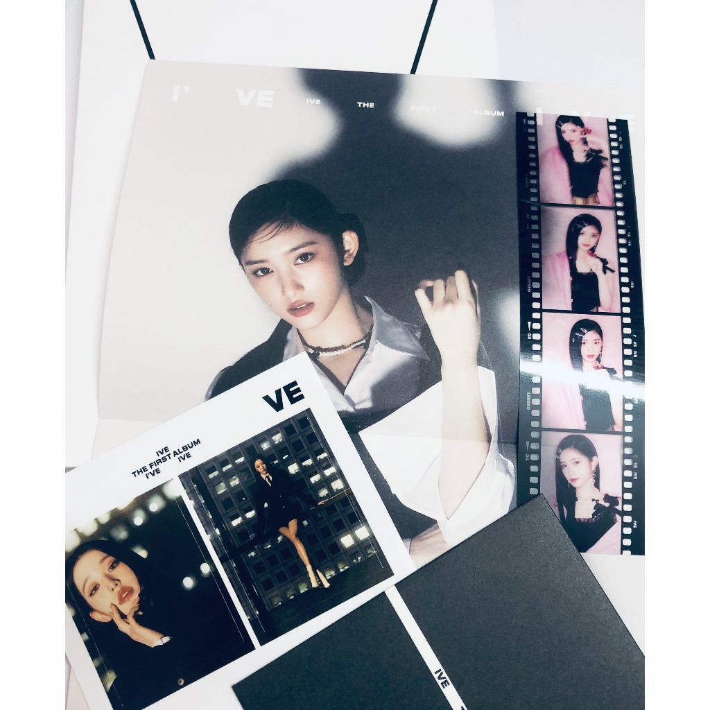 Card ảnh bo góc IVE chính hãng