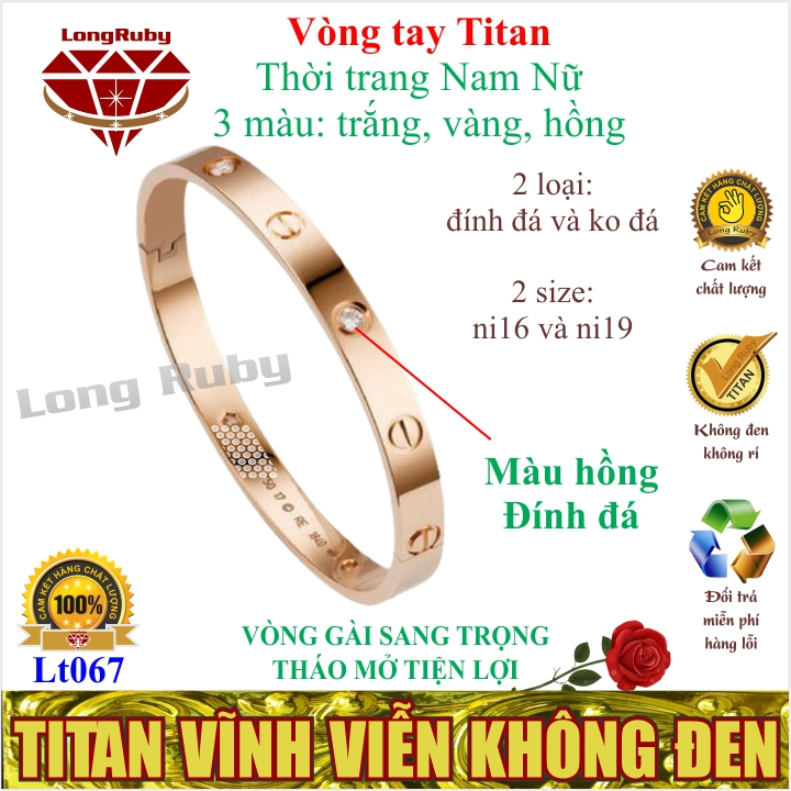 LẮC TAY TITAN NAM NỮ MÀU TRẮNG, VÀNG, HỒNG | VÒNG TAY THỜI TRANG ĐẸP - LT067T