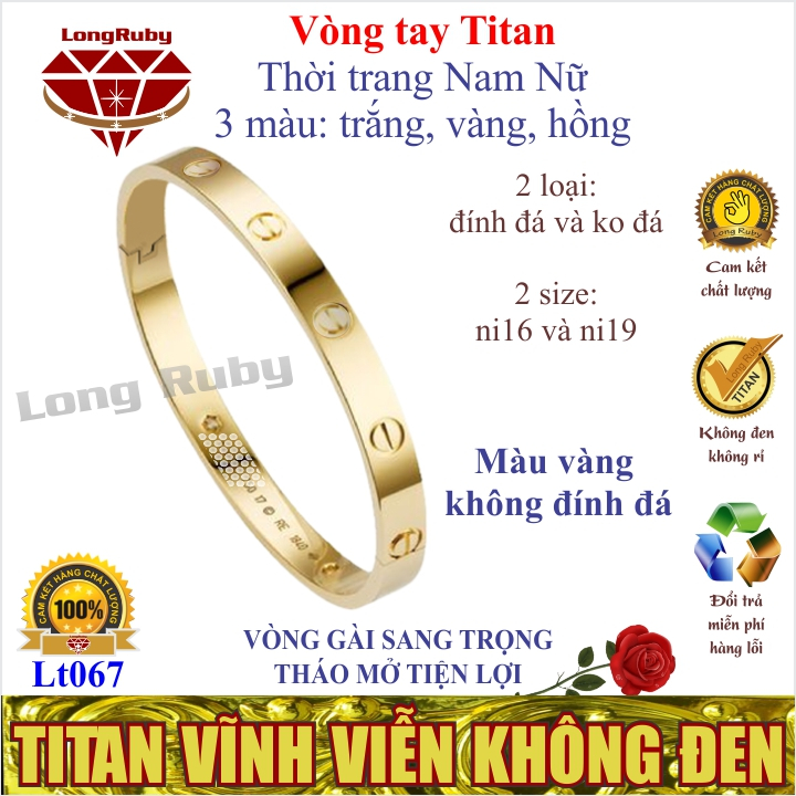 LẮC TAY TITAN NAM NỮ MÀU TRẮNG, VÀNG, HỒNG | VÒNG TAY THỜI TRANG ĐẸP - LT067T