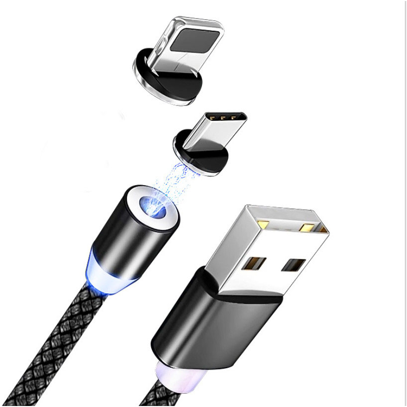 Cáp USB từ tính Elough 3A cho iphone và type c