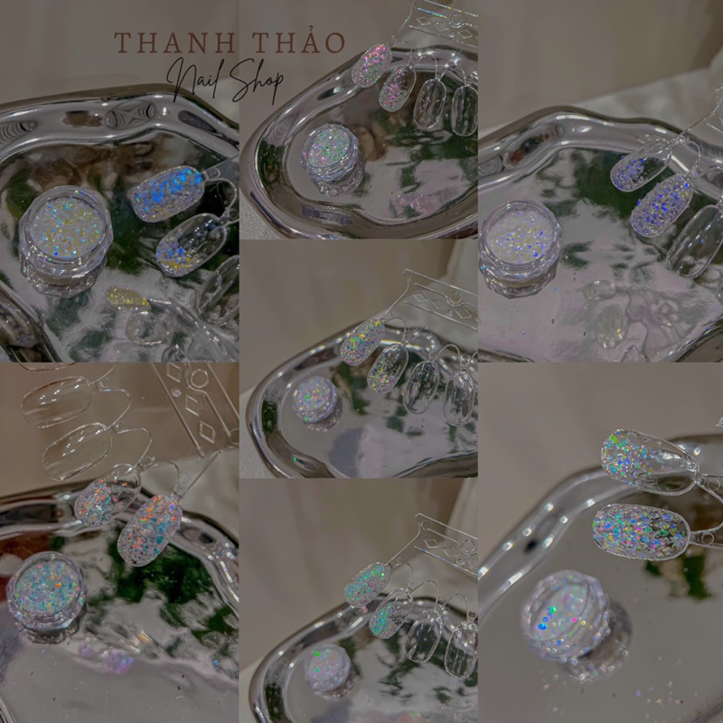 Set nhũ tuyết 7 màu