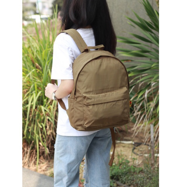 Balo học sinh, sinh viên thời trang unisex với chất dù nhẹ bền (BL DD AA 06 ) - BOM