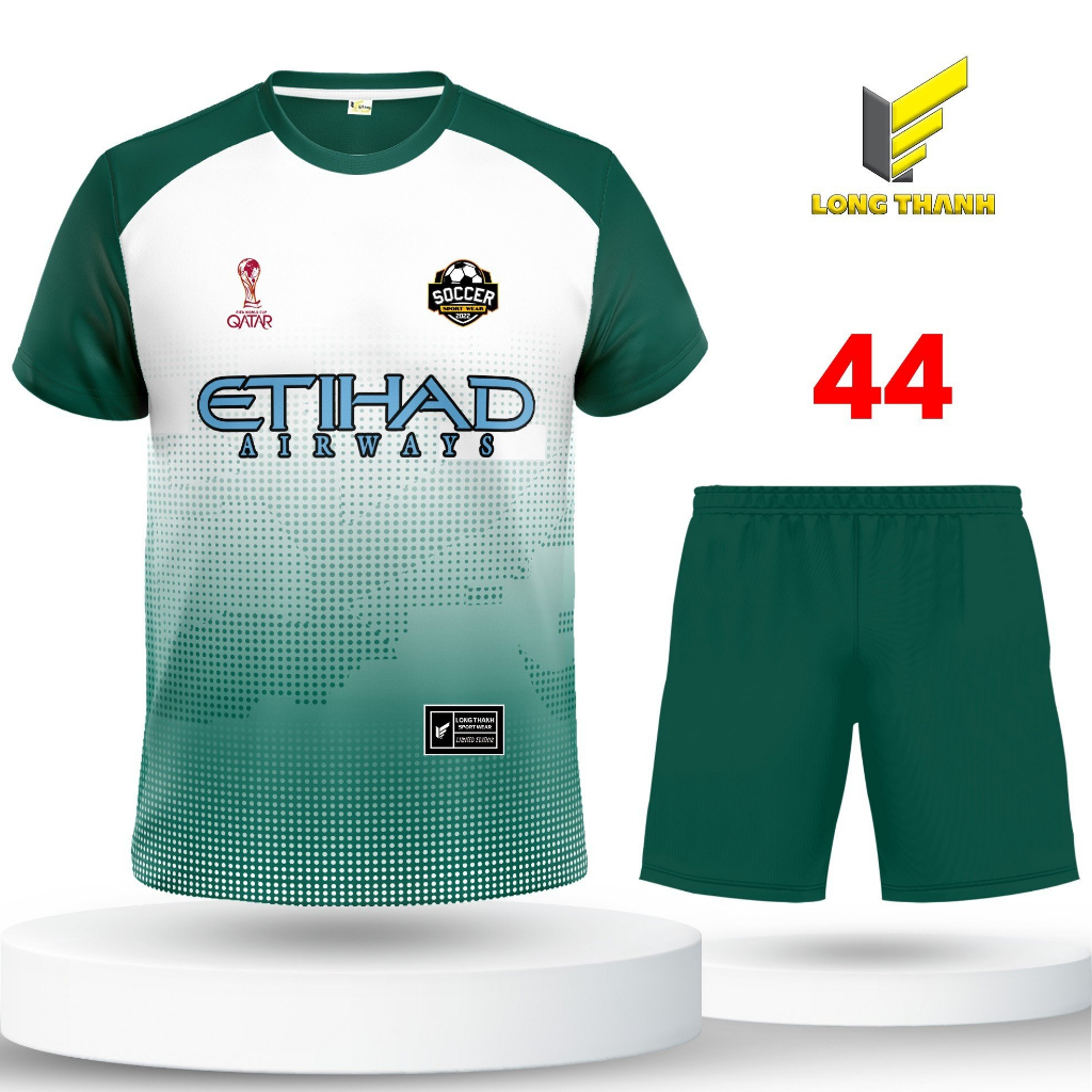 Bộ đồ thể thao đội MANCHESTER CITY Long Thanh M44