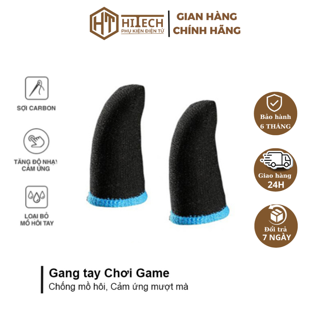 Gang Tay Chơi Game Chống Mồ Hôi, Cảm Ứng Mượt Mà - HiTech