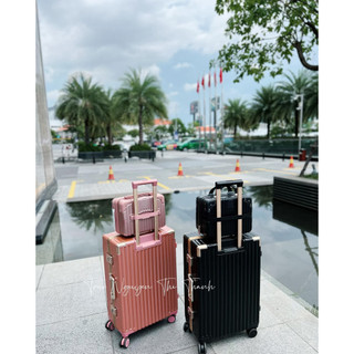 Vali  khung nhôm  kéo du lịch CHỐNG BỂ VỠ- CHỐNG RẠCH MÓC- CHỐNG XƯỚC hành lý du lịch xách tay máy bay khóa sập TSA