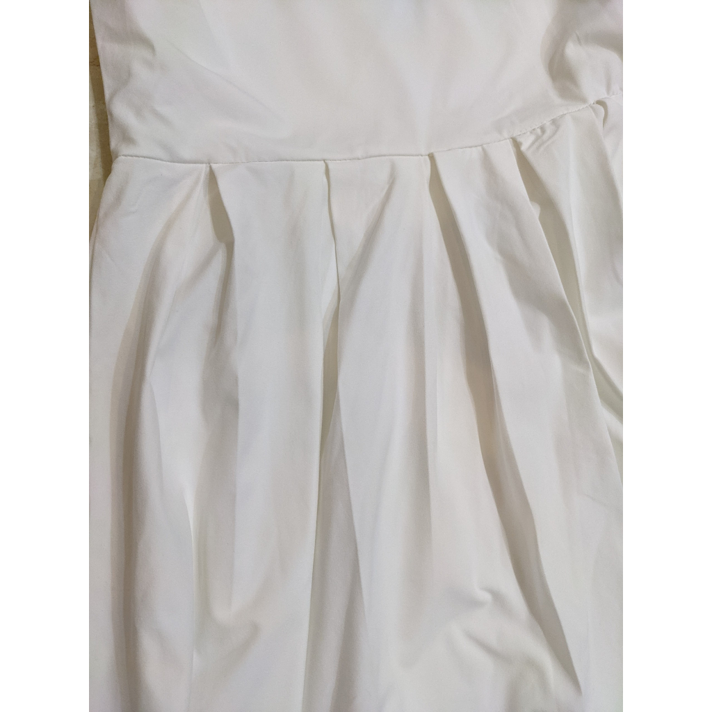 Đầm váy trắng babydoll dáng dài xếp ly không tay, váy tiểu thư mặc ở nhà, đi chơi biển 2 lớp | BigBuy360 - bigbuy360.vn