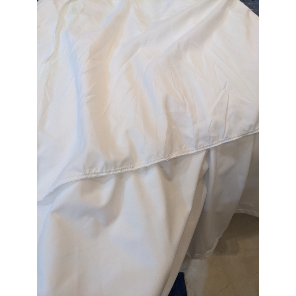 Đầm váy trắng babydoll dáng dài xếp ly không tay, váy tiểu thư mặc ở nhà, đi chơi biển 2 lớp | BigBuy360 - bigbuy360.vn