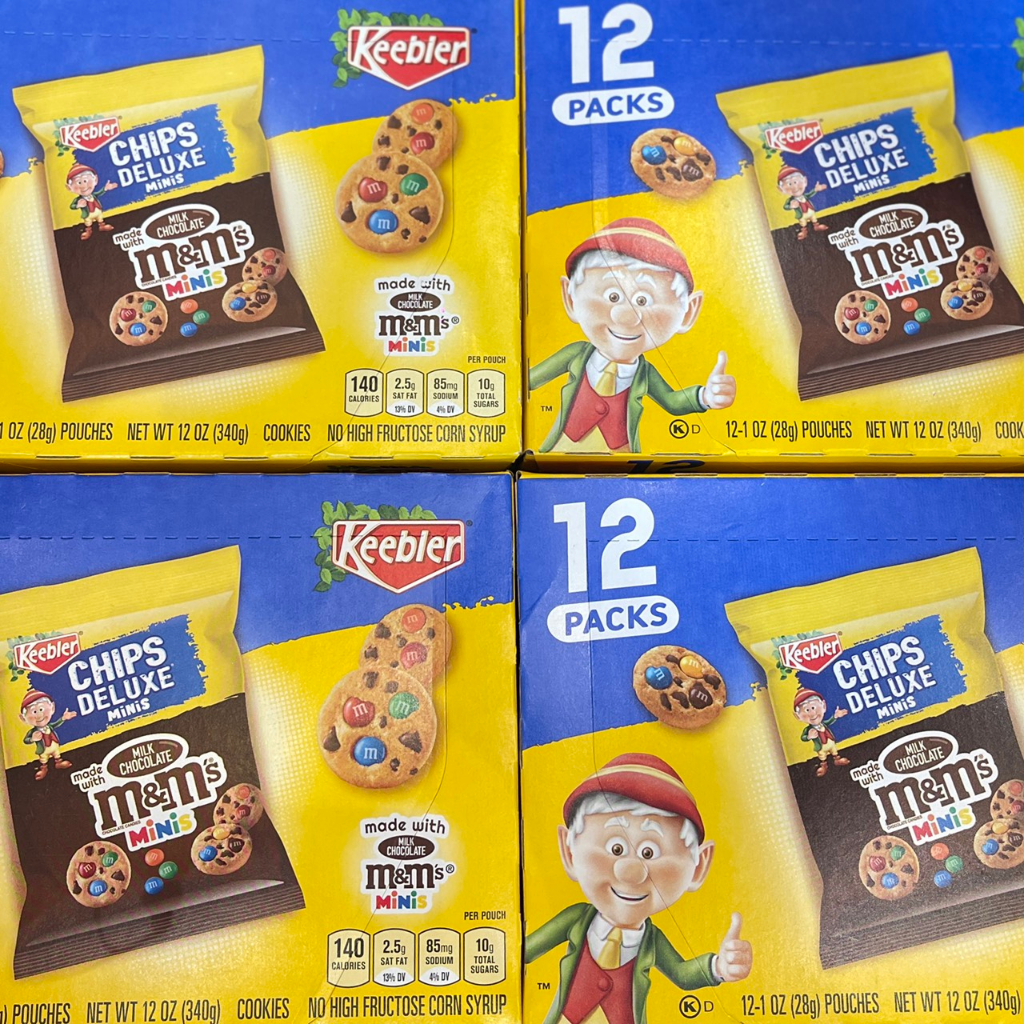 12 Packs Milk Chocolate M&M Minis 340G
