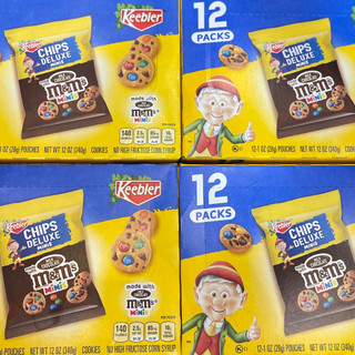 12 packs milk chocolate m&m minis 340g