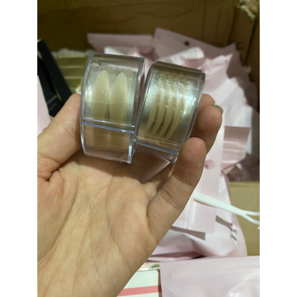 Cuộn dán kích mí 600 miếng, Kích mí tàng hình tạo hai mí không lộ sẵn keo