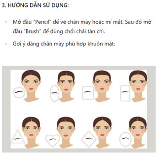 Chì kẻ lông mày C'Choi - Smooth Eyebrow Pencil