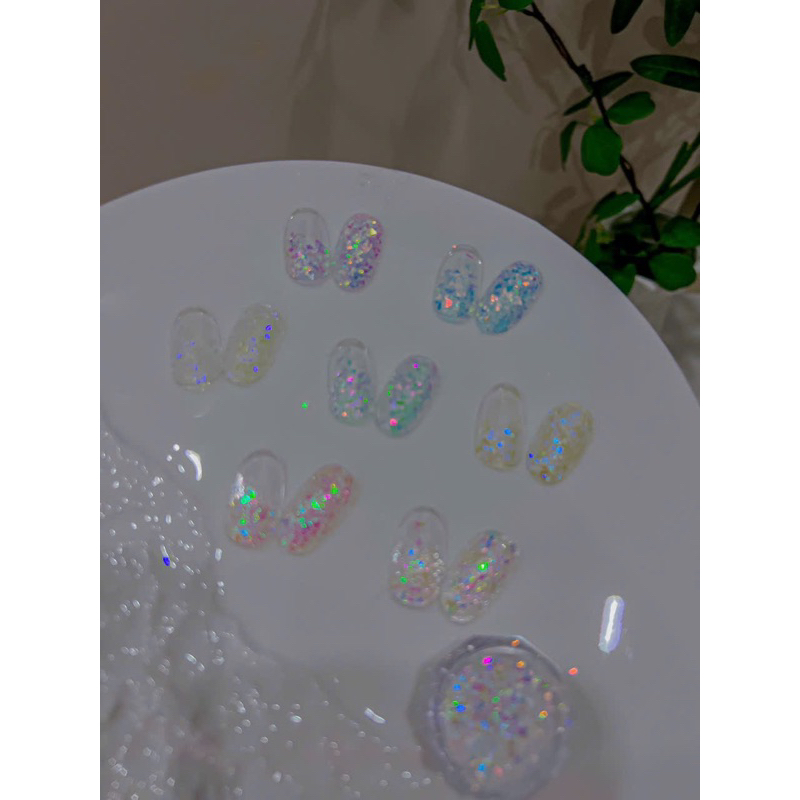 Set nhũ tuyết 7 màu