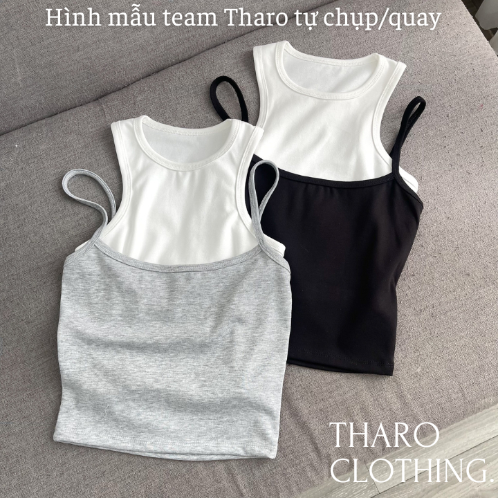 Set Áo Ba Lỗ + Áo Hai Dây Khác Màu - Tharo Clothing [SET0009]