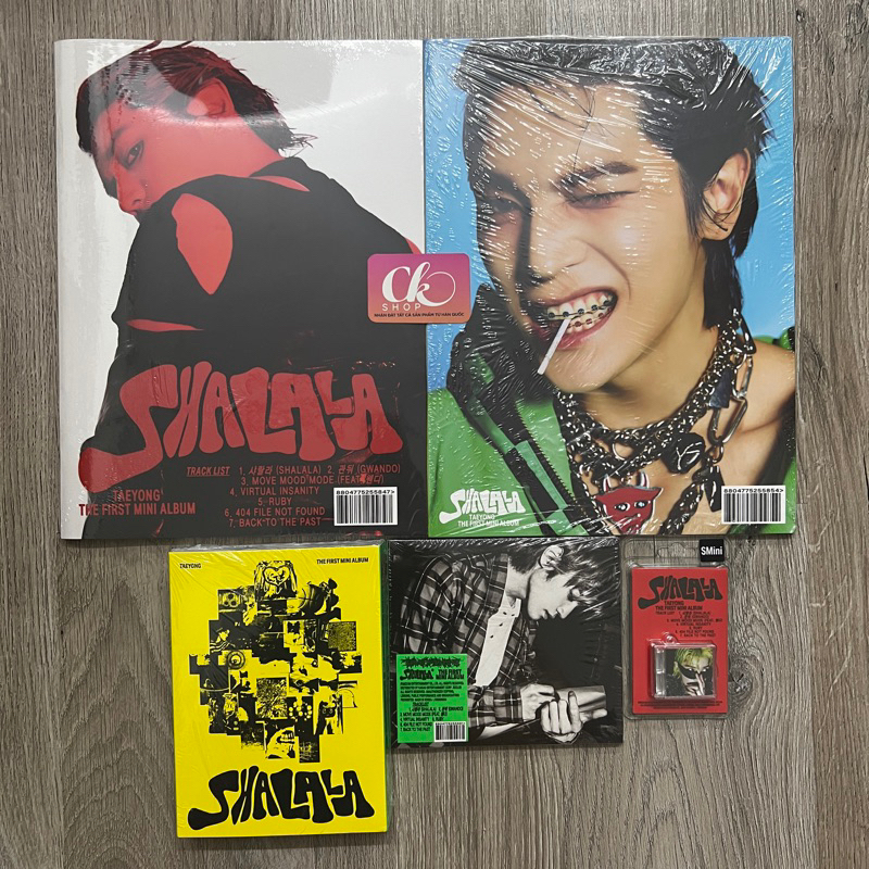 Bộ ảnh album NCT TAEYONG - TAP SHALALA có sẵn