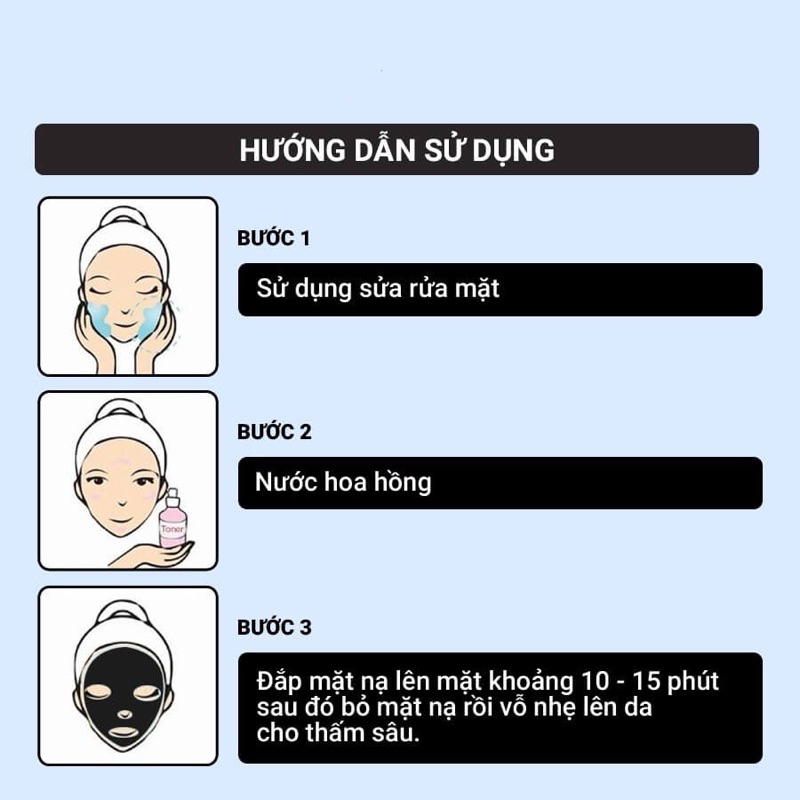 Mặt Nạ Thải Độc Than Tre - Mask Thải Độc Hoạt Tính Bioaqua Chính Hãng