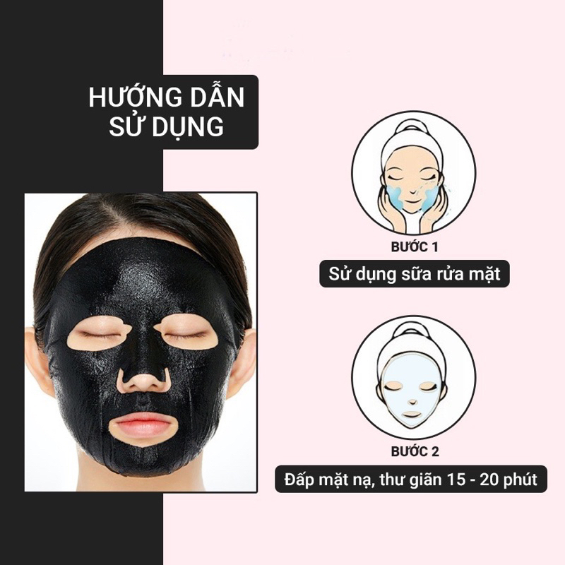 Mặt Nạ Thải Độc Than Tre - Mask Thải Độc Hoạt Tính Bioaqua Chính Hãng