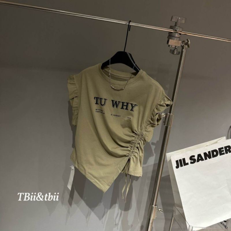 Pass áo thun tay bèo kèm vòng