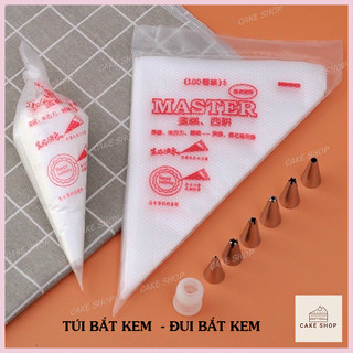 HCM - Túi Bắt Kem, Đui Bắt kem Bắt Bông Kem Trang Trí Làm Bánh Tiện Lợi - Cakeshop