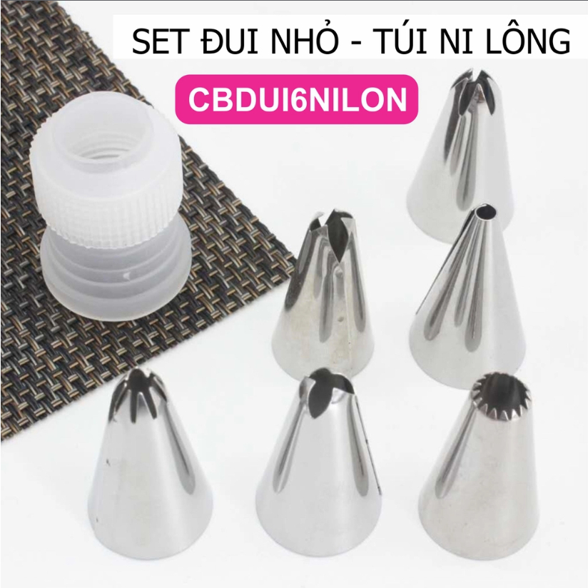 HCM - Túi Bắt Kem, Đui Bắt kem Bắt Bông Kem Trang Trí Làm Bánh Tiện Lợi - Cakeshop