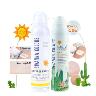 Mẫu Mới Xịt Chống Nắng Sivanna 2 in 1 Makeup 150ml