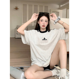 Áo thun sọc cá tính oversize (Ảnh thật)